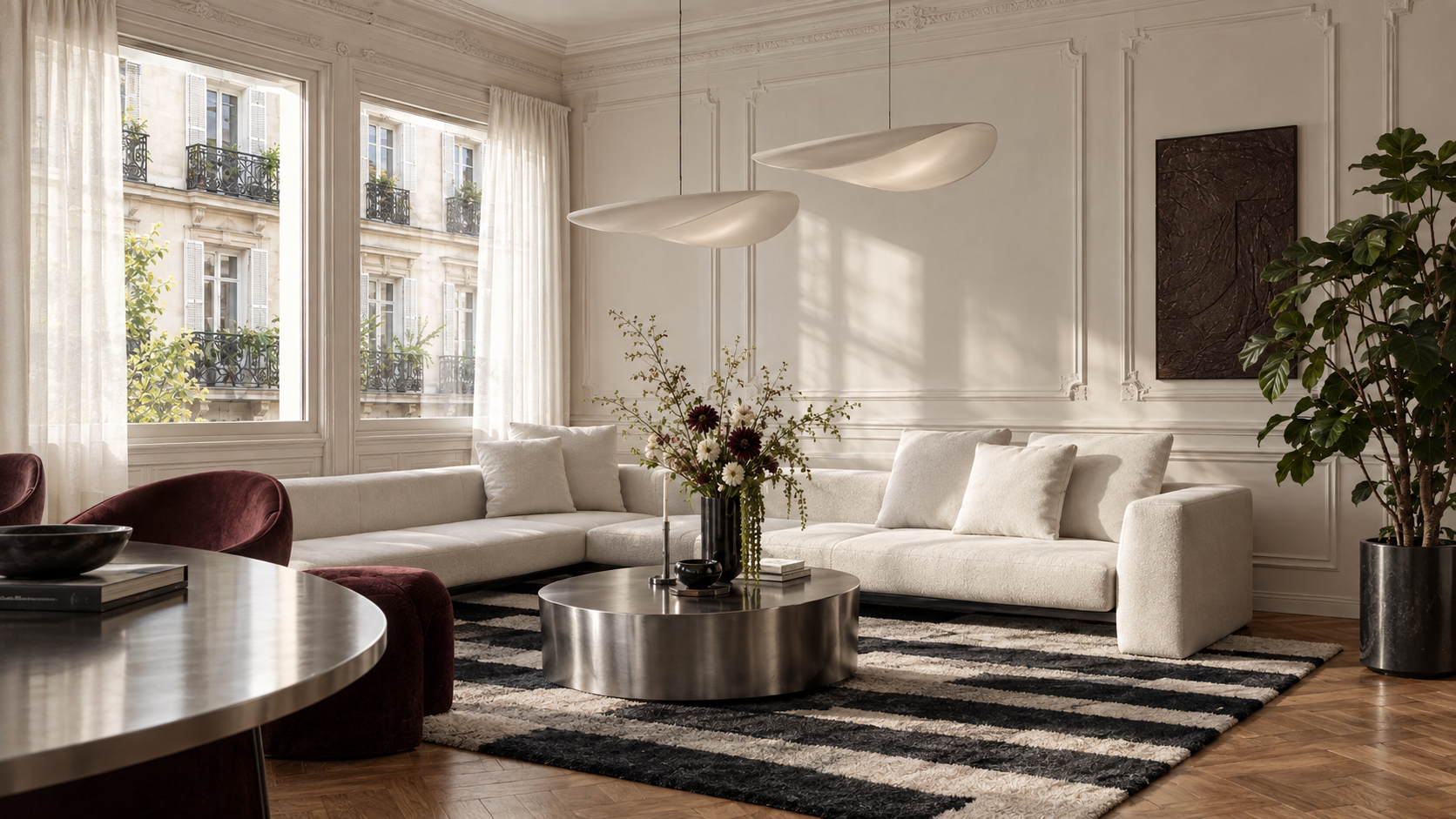 Render del salotto B24-26