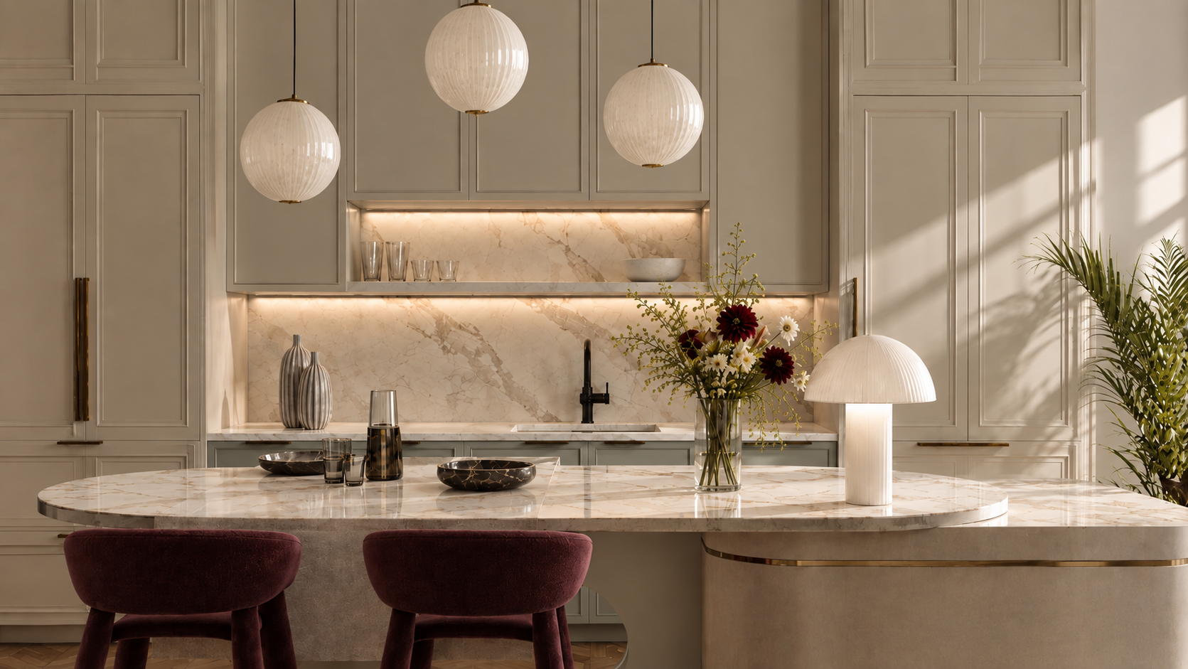 Render della cucina